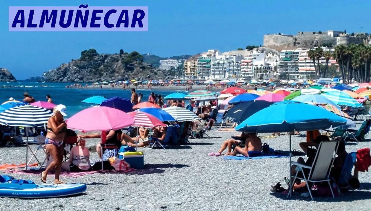 Apartamentos Sol Y Playa Альмуньекар Экстерьер фото
