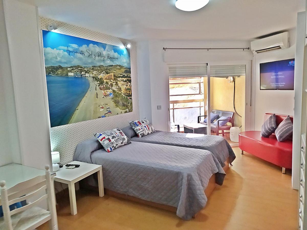 Apartamentos Sol Y Playa Альмуньекар Экстерьер фото